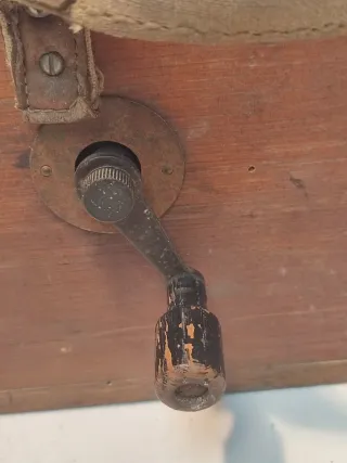 Maletín telegráfico para revisar líneas