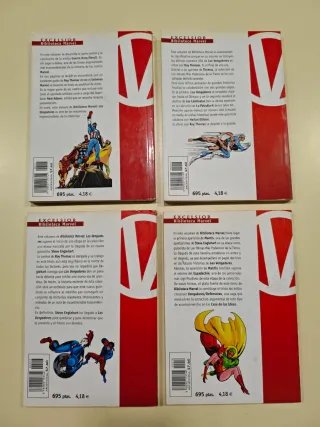 LOTE BIBLIOTECA MARVEL LOS VENGADORES