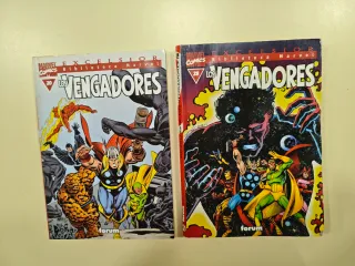 LOTE BIBLIOTECA MARVEL LOS VENGADORES