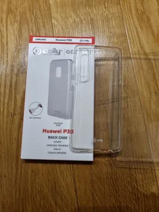 Carcasa Celly Huawei P30 Transparente