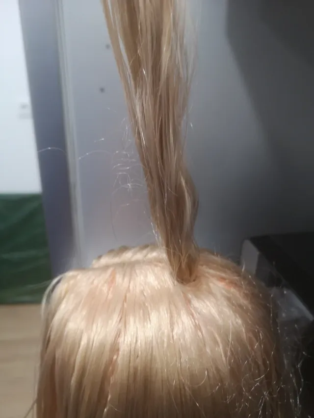 Muñeca peinar y maquillar vintage