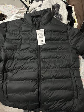 Chaqueta Zara Negra Talla XXL Nueva