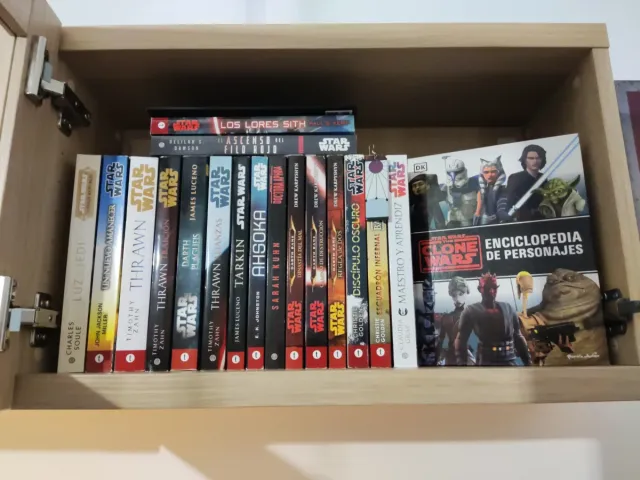 Lote novelas star wars como nuevas