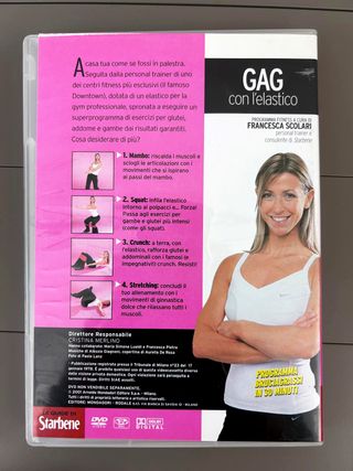 DVD Fitness GAG La gym bruciagrassi The Firm