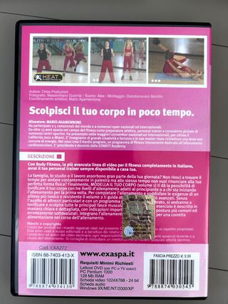 DVD Fitness GAG La gym bruciagrassi The Firm