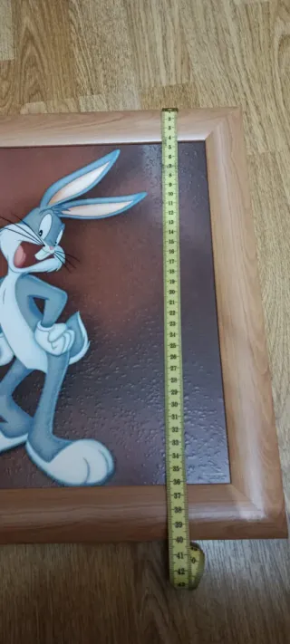 Cuadro Bugs Bunny Madera