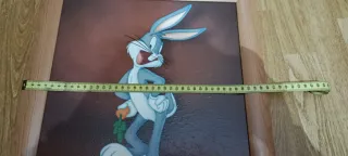 Cuadro Bugs Bunny Madera