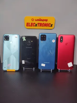 Realme C11Y, Samsung A8, Samsung A12 y Xiaomi miA2