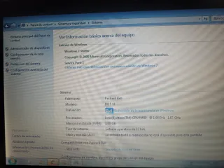 Mini Portátil Packard Bell + Funda Transporte