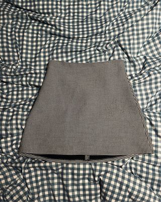 Falda mini Zara pata de gallo