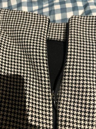 Falda mini Zara pata de gallo