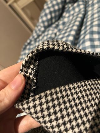 Falda mini Zara pata de gallo