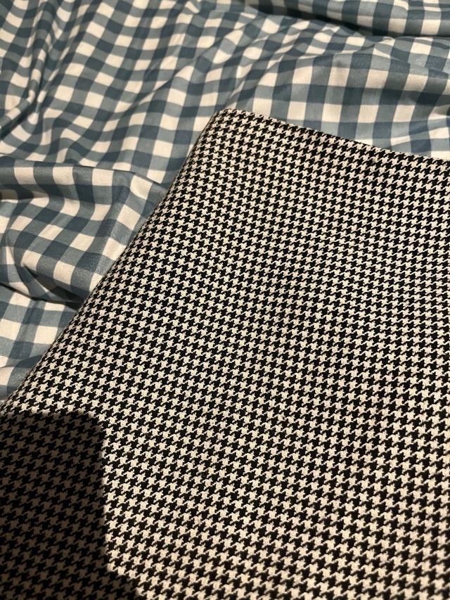 Falda mini Zara pata de gallo