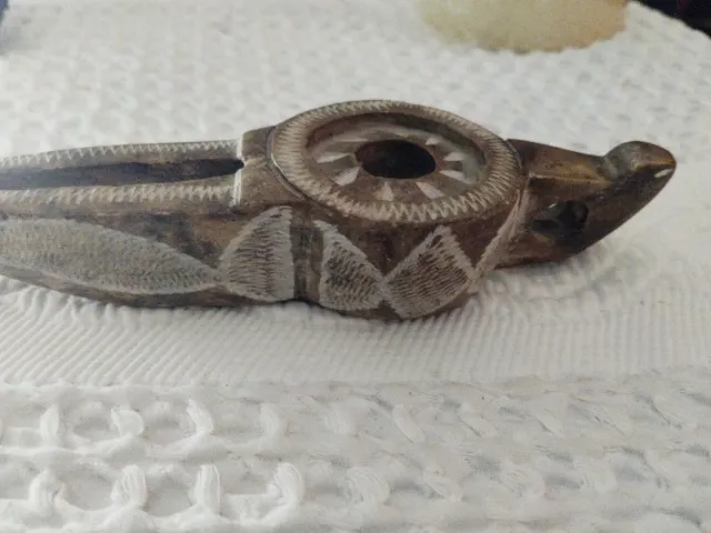 Antigua lámpara de aceite decorativa ESCUCHO OFERT