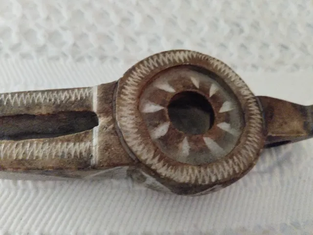 Antigua lámpara de aceite decorativa ESCUCHO OFERT