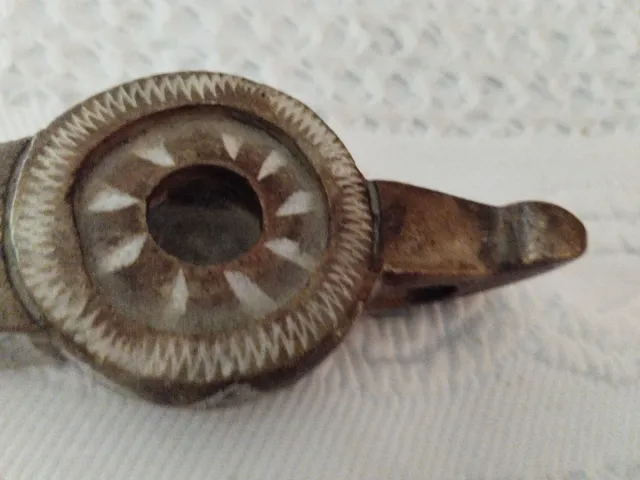 Antigua lámpara de aceite decorativa ESCUCHO OFERT