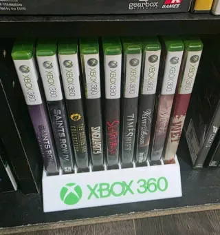 Soporte expositor juegos Xbox 360