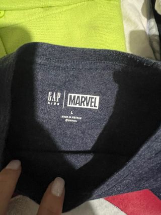 Camiseta niño Capitán América talla 10 años