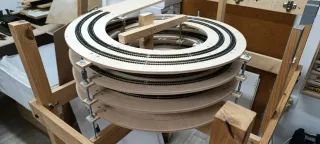 Espiral maqueta trenes N
