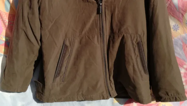 ABRIGO ACOLCHADO MARRÓN