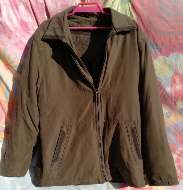 ABRIGO ACOLCHADO MARRÓN