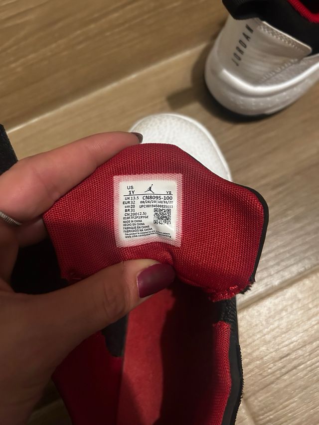 Zapatillas Jordan Niños Talla X 32