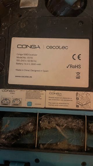 Robot Aspirador Conga 1090 Cecotec