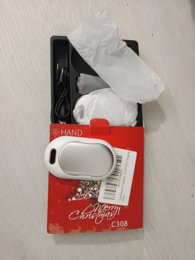 Calentador de manos recargable