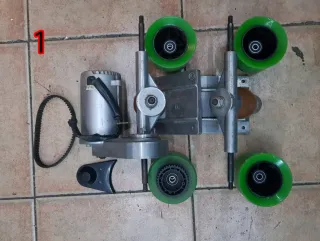 Ejes y motores skate eléctrico