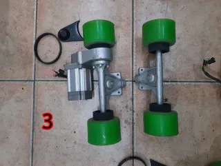 Ejes y motores skate eléctrico