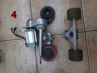 Ejes y motores skate eléctrico