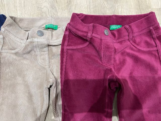 Pantalones Benetton Talla S (6-7 años)