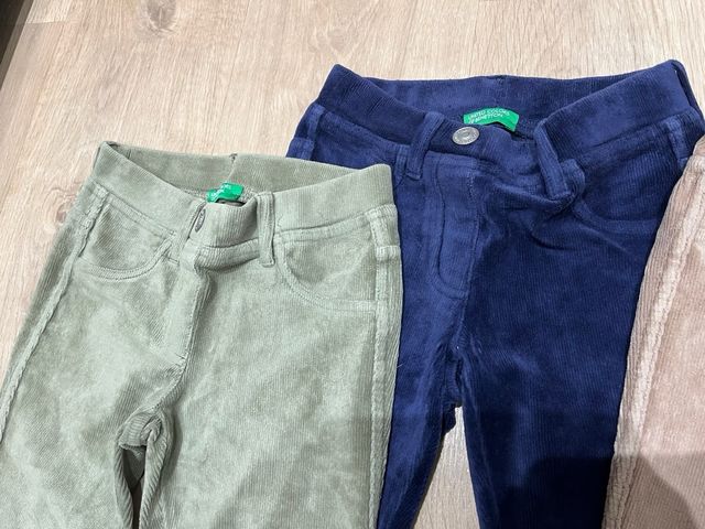 Pantalones Benetton Talla S (6-7 años)