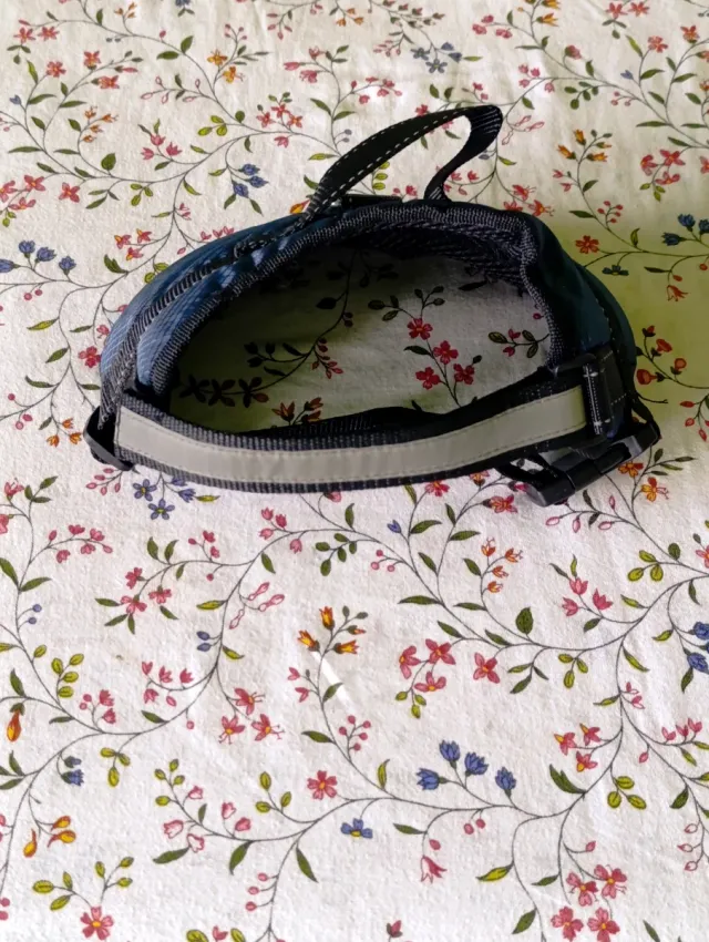 Arnés para perro azul reflectante Talla S