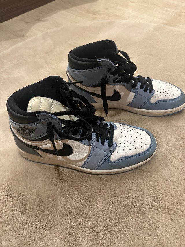 Zapatillas Air Jordan 1 Botín Azul Claro Talla 42