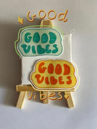 Sticker "Good Vibes"