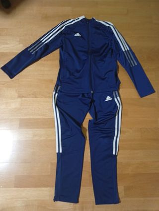 Chándal Adidas azul deportivo Talla 11-12
