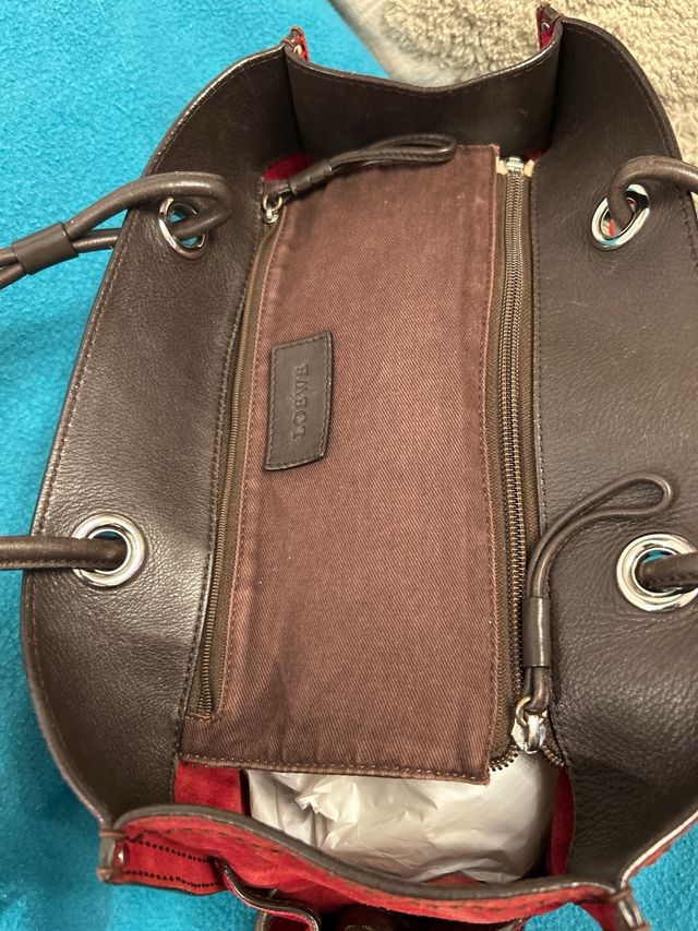 Bolso Loewe Ante Rojo