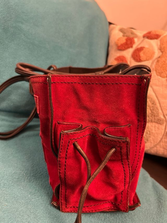 Bolso Loewe Ante Rojo