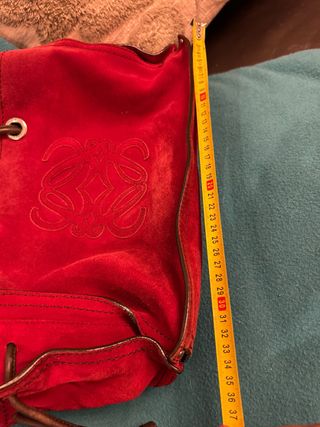 Bolso Loewe Ante Rojo