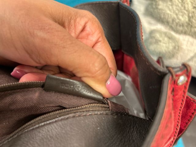 Bolso Loewe Ante Rojo