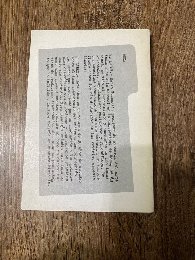 qué ha dicho verdaderamente Buda