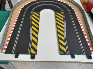 Scalextric Curva 180º y Pistas
