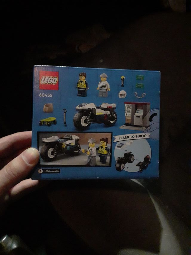 Lego City 60455 Moto Policial