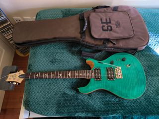 Guitarra PRS SE Custom 24-08 Turquesa