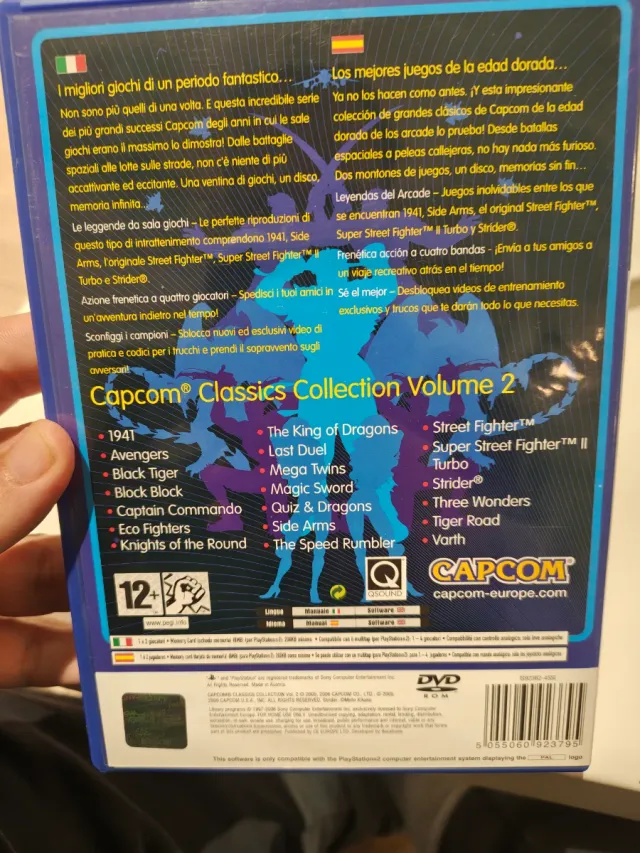 PS2 Capcom Classics Collection Vol. 2