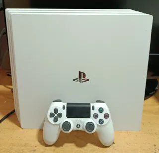 Ps4 Pro 1TB Blanca + Mando
