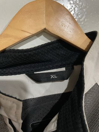 Chaqueta Moto REV'IT! Beige/Roja Talla XL