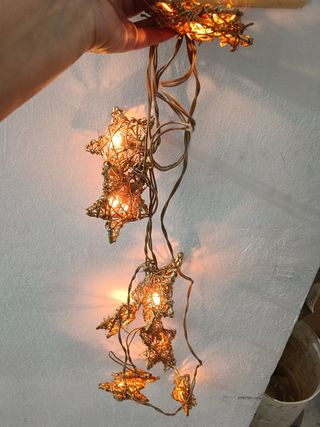 Estrellas Decorativas Grandes Navidad con luces