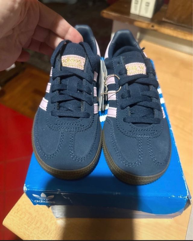 Adidas Spezial Bambina Blu/Rosa